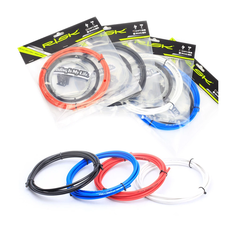 Risk Basic Brake/Shift Cable&Housing Group Sets for MTB Bike Road Bicycle Shift Gear Derailleur/Brake kits Wire Tube Line Hose
Risk Basic Brake/Shift Cable&Housing Group Sets for MTB Bike Road Bicycle Shift Gear Derailleur/Brake kits Wire Tube Line Hose
