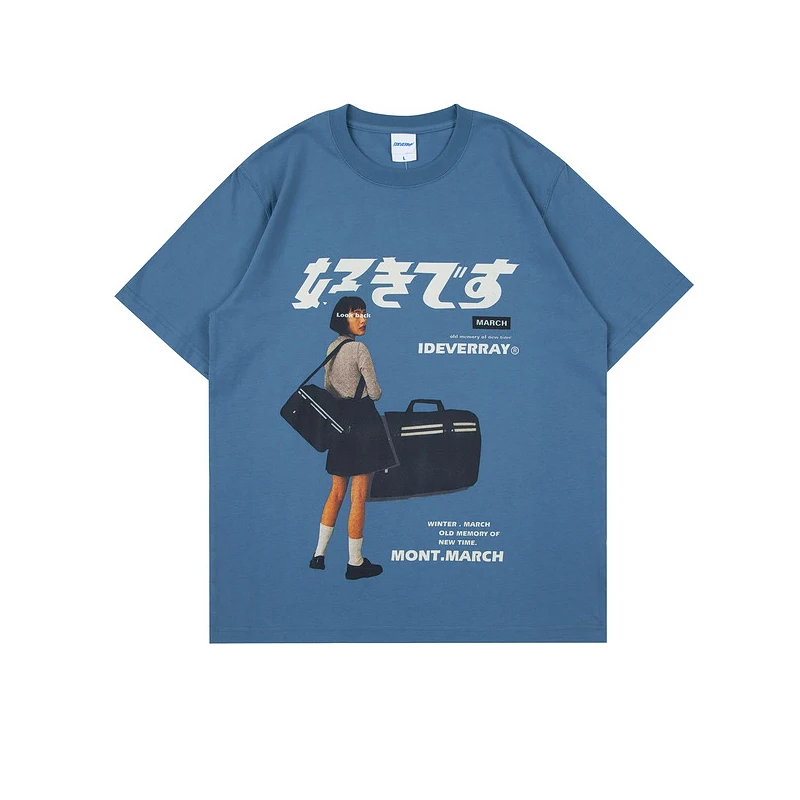 Streetwear Harajuku T-Shirts Women Printed Tshirt Anime Blue O-neck Harajuku Summer Short Sleeve Casual T Shirt For Girls CS666
Streetwear Harajuku T-Shirts Women Printed Tshirt Anime Blue O-neck Harajuku Summer Short Sleeve Casual T Shirt For Girls CS666