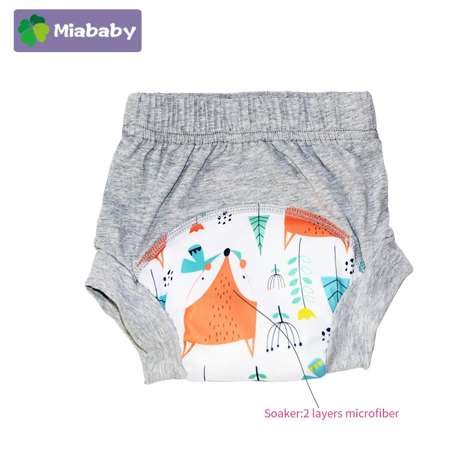 Miababy Thick Baby Cotton Training Pants Panties Waterproof Cloth Diapers Reusable Toolder Nappies Diaper Baby Underwear
Miababy Thick Baby Cotton Training Pants Panties Waterproof Cloth Diapers Reusable Toolder Nappies Diaper Baby Underwear