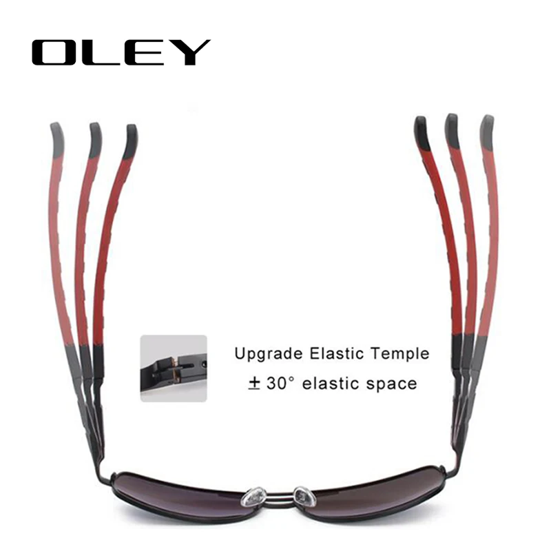 Очки OLEY Brand Polarized Sunglasses Men New Fashion Eyes Protect Sun Glasses With Accessories Unisex driving goggles oculos de sol on.