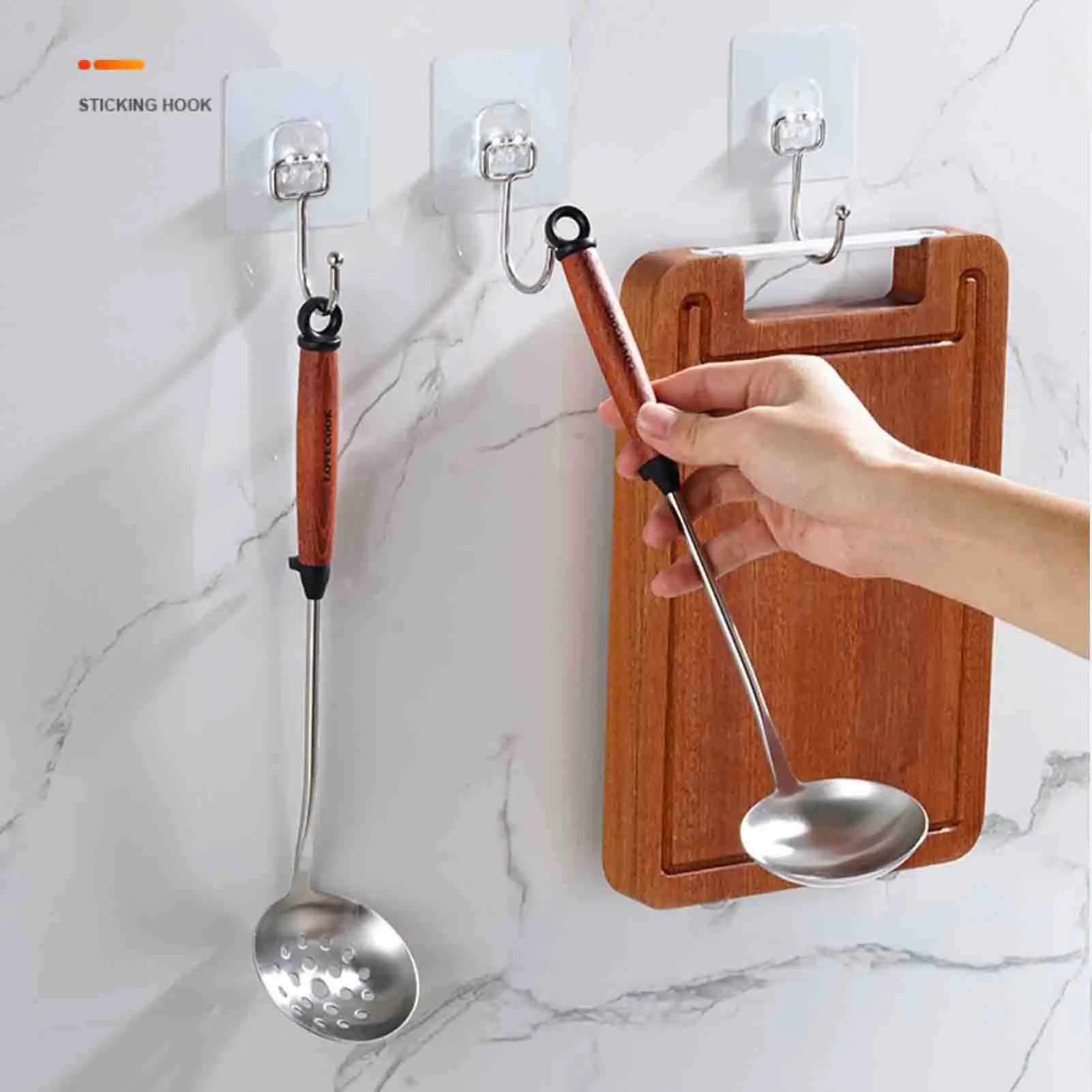 Waterproof Wall Hooks Seamless Self Adhesive Hooks Transparent Door Wall Hangers Reusable Hanging Hooks For Kitchen Bathroom
Waterproof Wall Hooks Seamless Self Adhesive Hooks Transparent Door Wall Hangers Reusable Hanging Hooks For Kitchen Bathroom