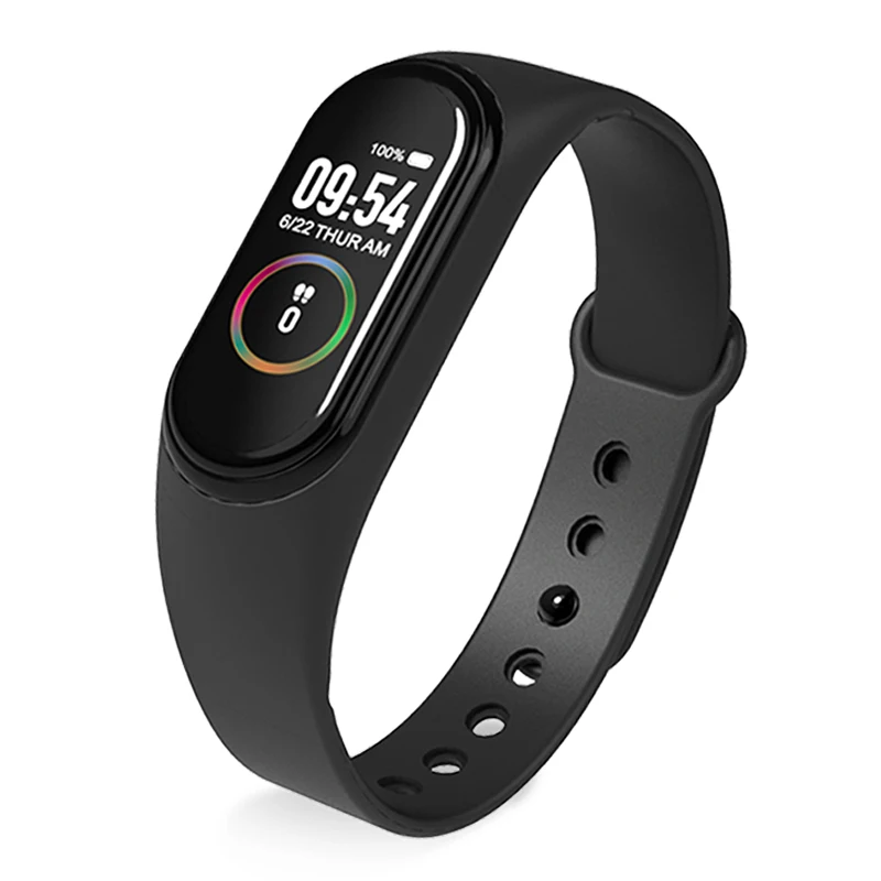 New M4 Smart Band Wristband Watch Fitness Tracker Bracelet Color Touch Sport Heart Rate Blood Pressure Monitor Men Women Android
New M4 Smart Band Wristband Watch Fitness Tracker Bracelet Color Touch Sport Heart Rate Blood Pressure Monitor Men Women Android