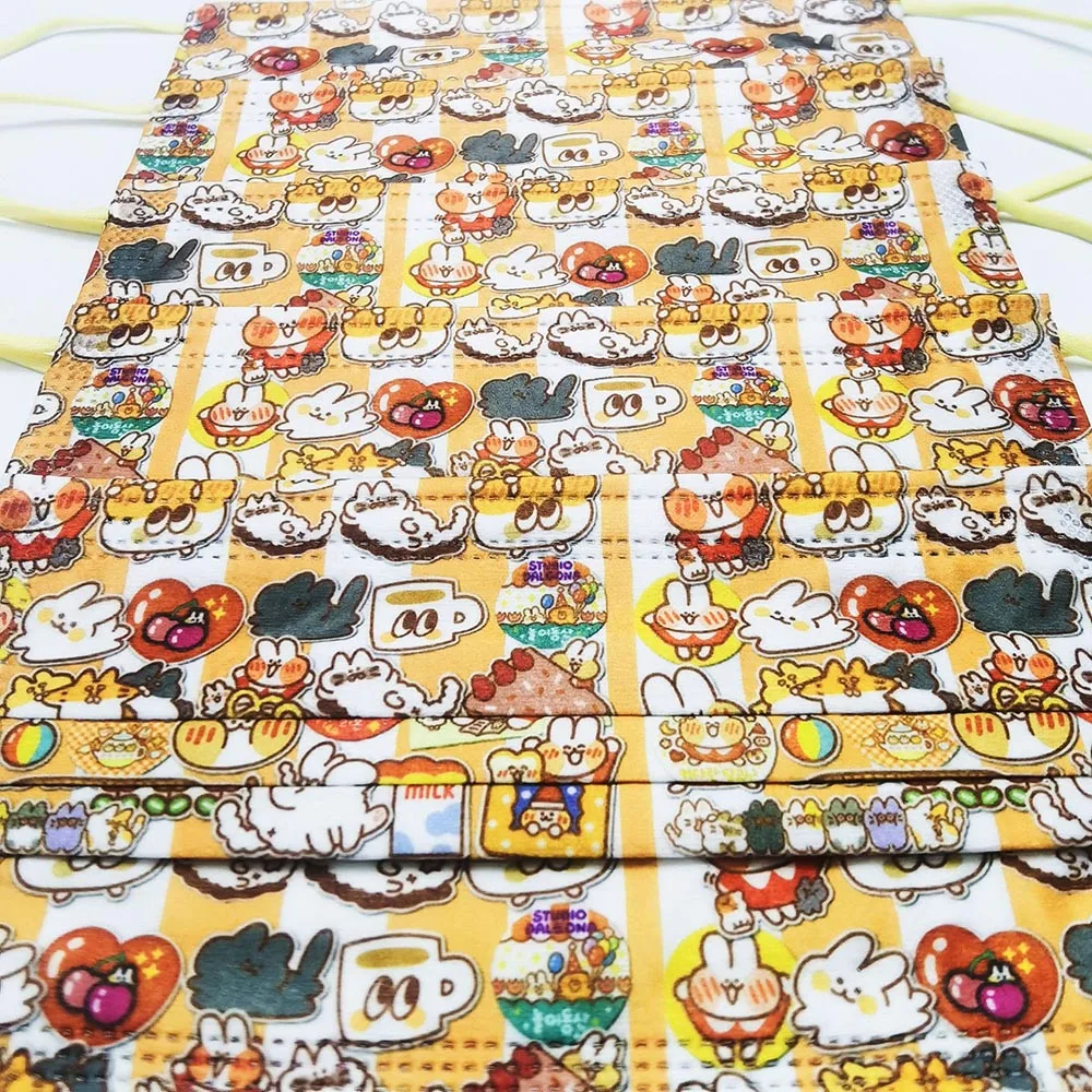 25/50/75/100/150/200Pcs Disposable Print Mask Parent-Child Adult Cartoon Anime Print Mask Child Kid 3-Layer Protective Dust Mask
25/50/75/100/150/200Pcs Disposable Print Mask Parent-Child Adult Cartoon Anime Print Mask Child Kid 3-Layer Protective Dust Mask