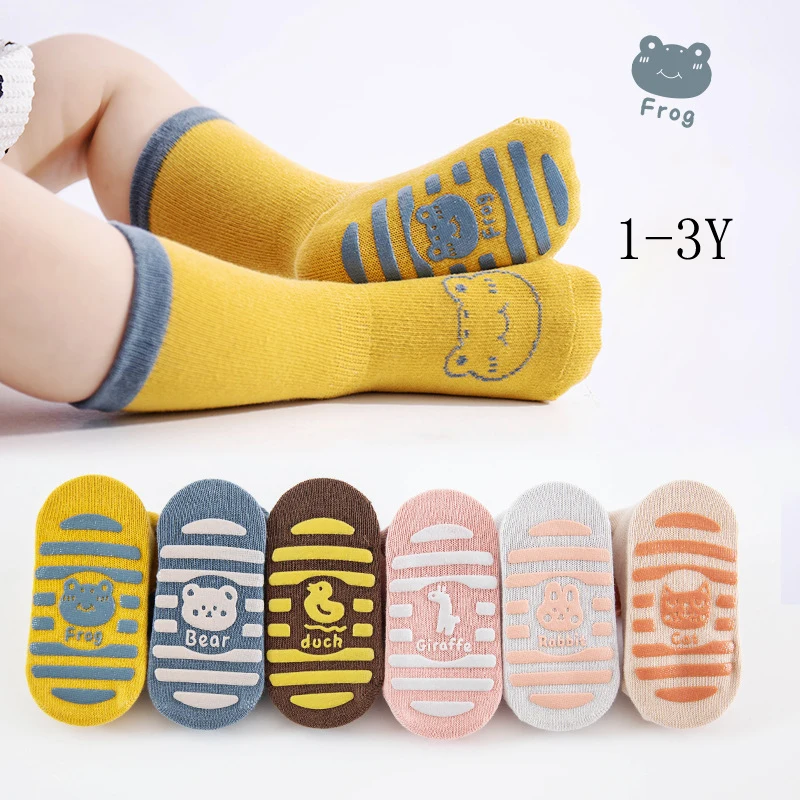 Wecute Baby Socks for 1-3years Child Kids Spring and Autumn Socks Non-slip Floor Socks Cute Cartoon Animals Toddler Trampoline
Wecute Baby Socks for 1-3years Child Kids Spring and Autumn Socks Non-slip Floor Socks Cute Cartoon Animals Toddler Trampoline