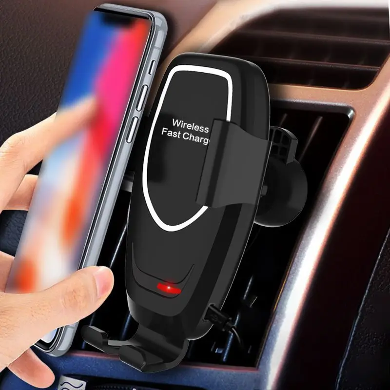 Automatic Gravity Wireless Car Charger Mount For IPhone 11 XS XR X 8 10W Fast Charging Phone Holder New
Automatic Gravity Wireless Car Charger Mount For IPhone 11 XS XR X 8 10W Fast Charging Phone Holder New