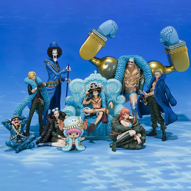 20 Юбилейная цельная фигурка аниме Ver. Luffy Zoro Chopper Sanji Robin Franky Usopp Nami Brook экшн-фигурка ПВХ модели игрушки
20 Юбилейная цельная фигурка аниме Ver. Luffy Zoro Chopper Sanji Robin Franky Usopp Nami Brook экшн-фигурка ПВХ модели игрушки