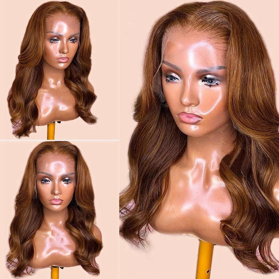 Brown Body Wave Lace Front Human Hair Lace Wigs For Women Peruvian Remy Brown Wigs Deep T Part Human Hair Wig 150% Density
Brown Body Wave Lace Front Human Hair Lace Wigs For Women Peruvian Remy Brown Wigs Deep T Part Human Hair Wig 150% Density