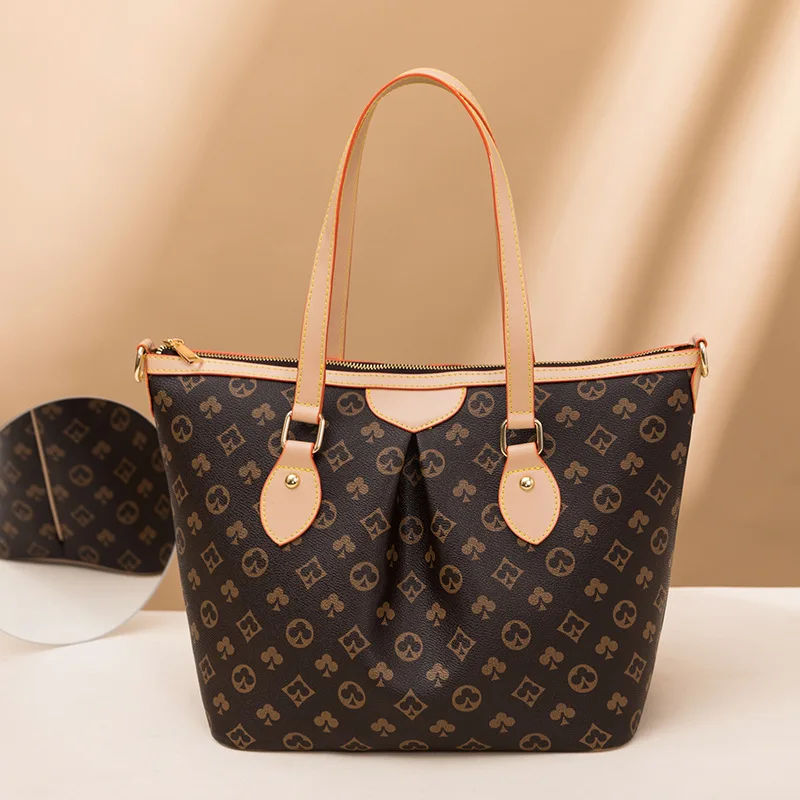 Luxury New Printed Color Matching Phopping Bag Women's Bag Fashion Tote Handbags Large Capacity One-Shoulder Handbags
Luxury New Printed Color Matching Phopping Bag Women's Bag Fashion Tote Handbags Large Capacity One-Shoulder Handbags