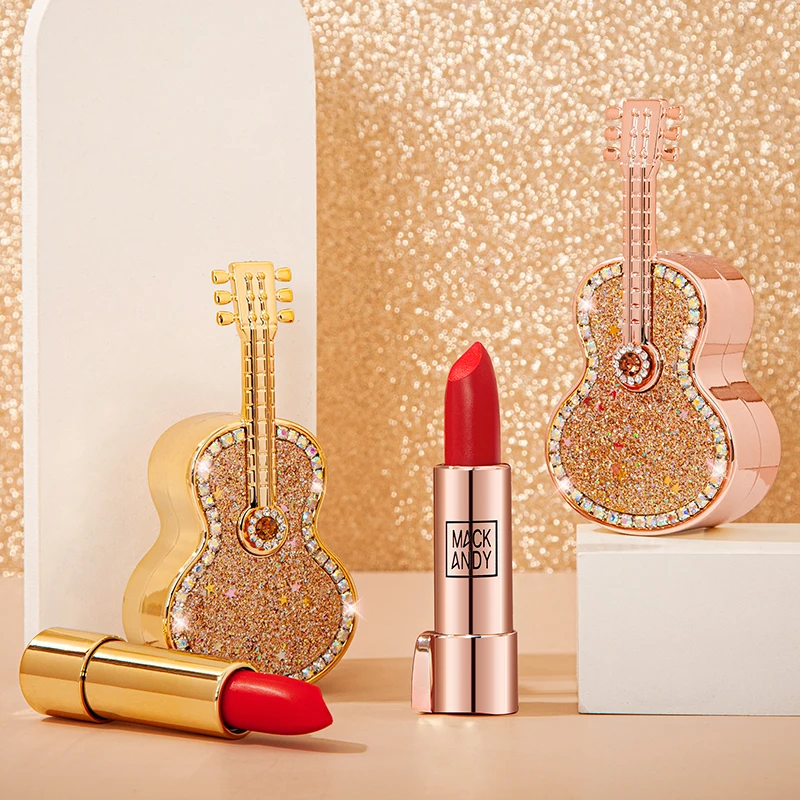 1 Pcs Small Guitar Shape Lipstick Velvet Matte Lipstick Waterproof Non-stick Cup Moisturizing Lipstick Lasting Cosmetics TSLM1
1 Pcs Small Guitar Shape Lipstick Velvet Matte Lipstick Waterproof Non-stick Cup Moisturizing Lipstick Lasting Cosmetics TSLM1