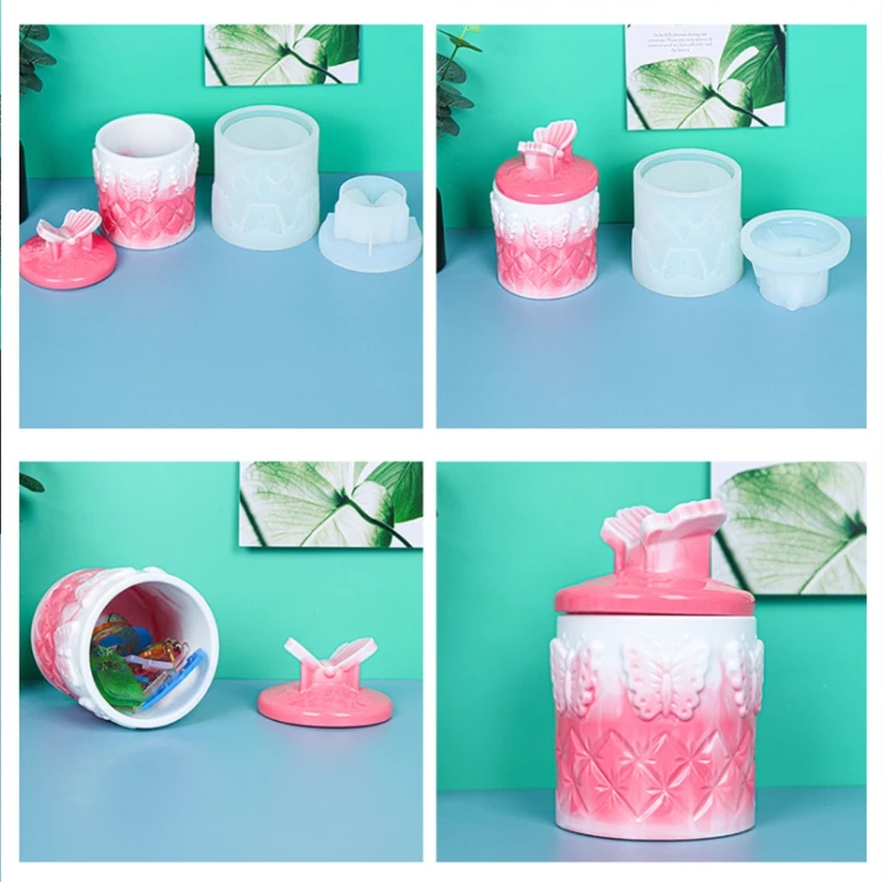 Epoxy Resin Mold Butterfly Storage Box Mold Candle Cup Jewelry Holder Casting Silicone Mould DIY Crafts Ornaments Making Tools
Epoxy Resin Mold Butterfly Storage Box Mold Candle Cup Jewelry Holder Casting Silicone Mould DIY Crafts Ornaments Making Tools