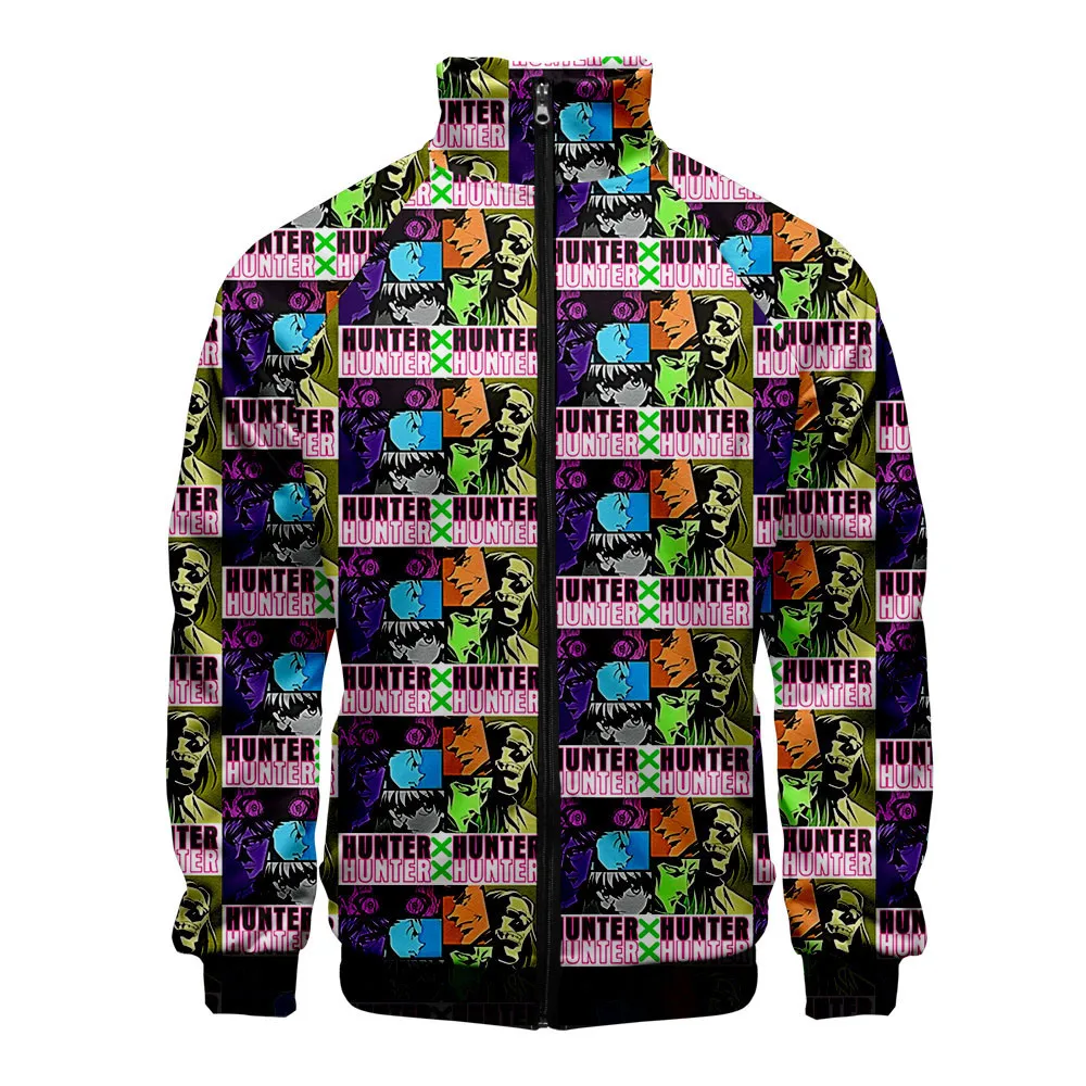 Anime Hunter X Hunter Killua Hisoka Cosplay Costum 3D Print Men's Jackets Harajuku Cardigan Stand Collar Zipper Baseball Jacket
Anime Hunter X Hunter Killua Hisoka Cosplay Costum 3D Print Men's Jackets Harajuku Cardigan Stand Collar Zipper Baseball Jacket