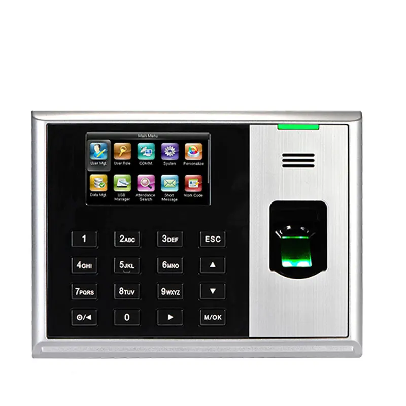 

ZK Hot Device S30 Fingerprint Time And Attendance Systems 3 Inch Color Screen TCP/IP USB With 13.56KHZ IC Reader Time Attendance
