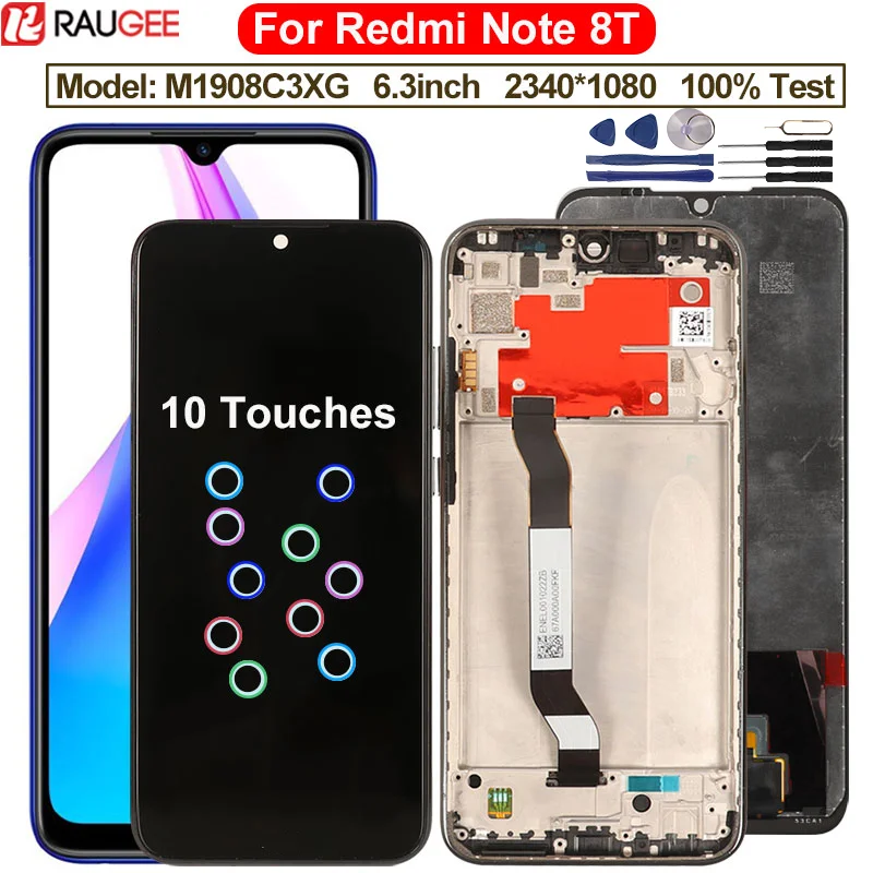ЖК-дисплей для Xiaomi Redmi Note 8 T, сенсорный экран, высокое качество, дигитайзер, замена стеклянной панели для Redmi Note 8 T 8 T, дисплей
ЖК-дисплей для Xiaomi Redmi Note 8 T, сенсорный экран, высокое качество, дигитайзер, замена стеклянной панели для Redmi Note 8 T 8 T, дисплей