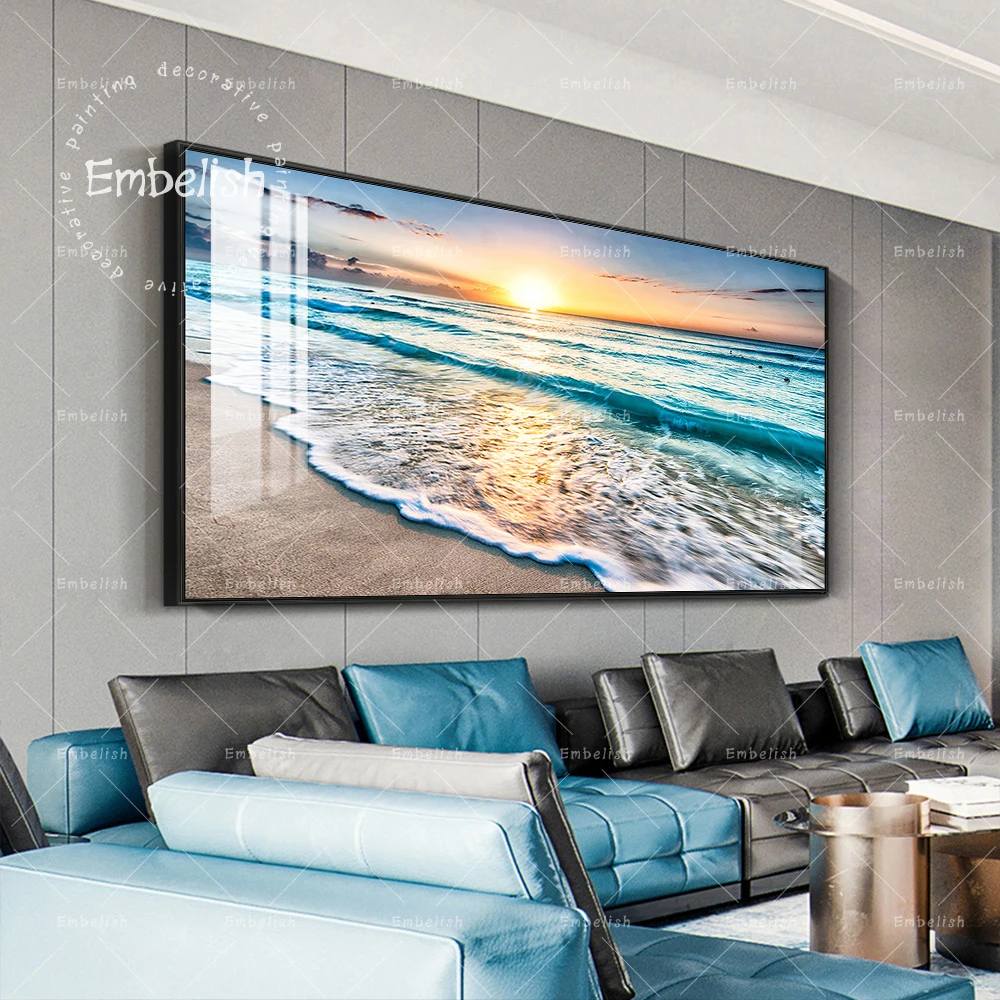 1 Pieces Beach Sea Wave Landscape Wall Pictures For Living Room Modern Home Decor Posters HD Print Canvas Paintings
1 Pieces Beach Sea Wave Landscape Wall Pictures For Living Room Modern Home Decor Posters HD Print Canvas Paintings