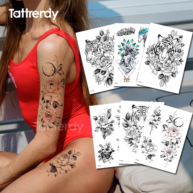 Временные тату-наклейки, цветочные эскизы, тату дизайн, водонепроницаемые женские татуировки, рукава, грудь, тело, роза, наклейки, бикини
Временные тату-наклейки, цветочные эскизы, тату дизайн, водонепроницаемые женские татуировки, рукава, грудь, тело, роза, наклейки, бикини