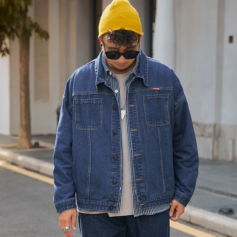 Plus Size 7xl 8xl Men's Denim Jacket New Couple Men Women Coat Fashion Simple Casual Cowboy Cargo Jacket Streetwear
Plus Size 7xl 8xl Men's Denim Jacket New Couple Men Women Coat Fashion Simple Casual Cowboy Cargo Jacket Streetwear