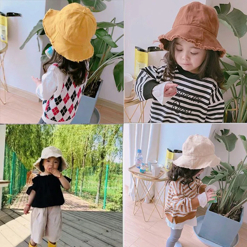 Solid Color Cotton Baby Hats Spring Summer Kids Boys Girls Sun Hats Autumn Fisherman Hat Children Beach Caps Toddler Bucket Hats
Solid Color Cotton Baby Hats Spring Summer Kids Boys Girls Sun Hats Autumn Fisherman Hat Children Beach Caps Toddler Bucket Hats