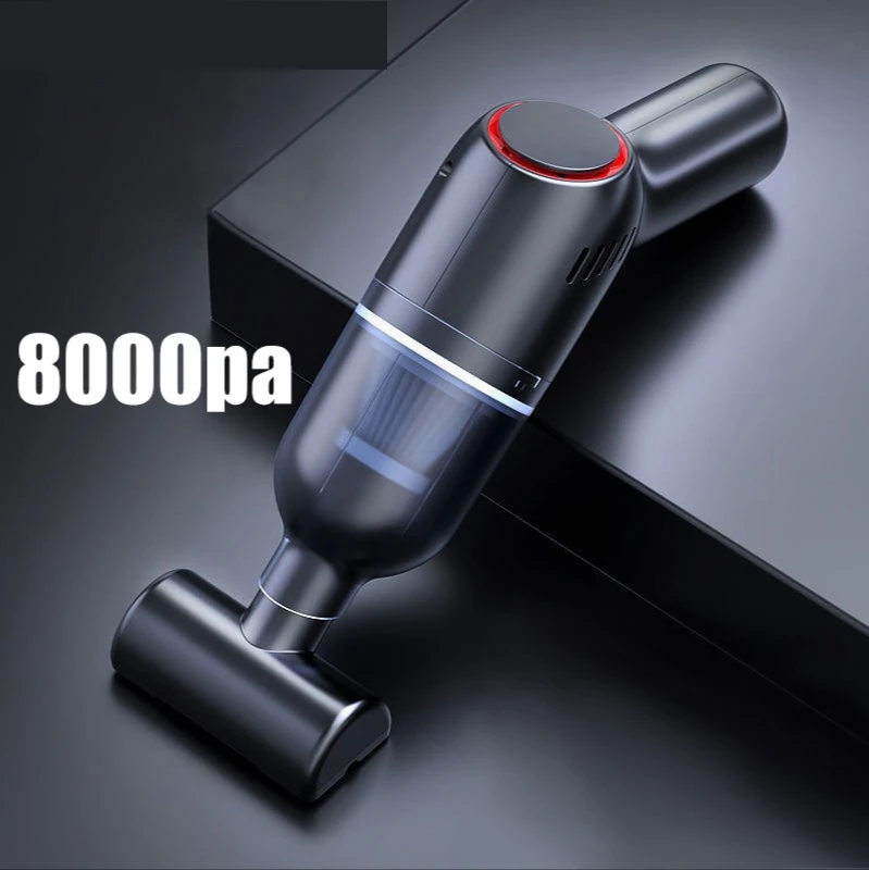 8000Pa Portable Car Cordless Vacuum Cleaner Mini Wireless Household Handheld Automatic Vacuum Cleaner High Suction Power
8000Pa Portable Car Cordless Vacuum Cleaner Mini Wireless Household Handheld Automatic Vacuum Cleaner High Suction Power