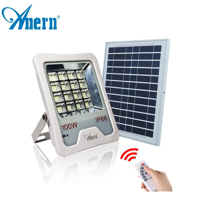 Anern LED Flood Light 50W 100W 200W Portable Solar Lamp IP65 Waterproof Spotlight Energy Street Lamps Solar Outdoor Light
Anern LED Flood Light 50W 100W 200W Portable Solar Lamp IP65 Waterproof Spotlight Energy Street Lamps Solar Outdoor Light