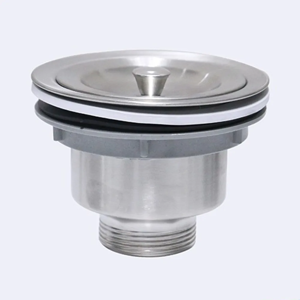 Kitchen Sink Waste Stainless Steel Strainer Plug Drain Filter Basket Drainer Kit Sink Drain Strainer Hair Catcher Bath Stopper
Kitchen Sink Waste Stainless Steel Strainer Plug Drain Filter Basket Drainer Kit Sink Drain Strainer Hair Catcher Bath Stopper