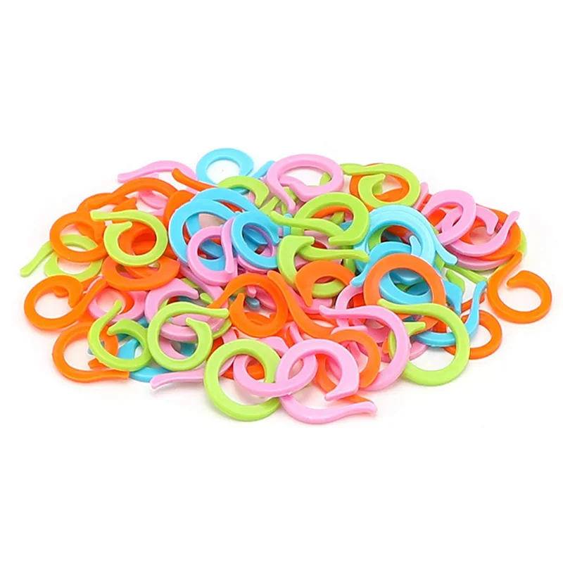 50/100Pcs Knitting Crochet Markers Large Stitch Needle Clip Markers Ring Sewing Accessories for DIY Weaving Knitting Tools
50/100Pcs Knitting Crochet Markers Large Stitch Needle Clip Markers Ring Sewing Accessories for DIY Weaving Knitting Tools