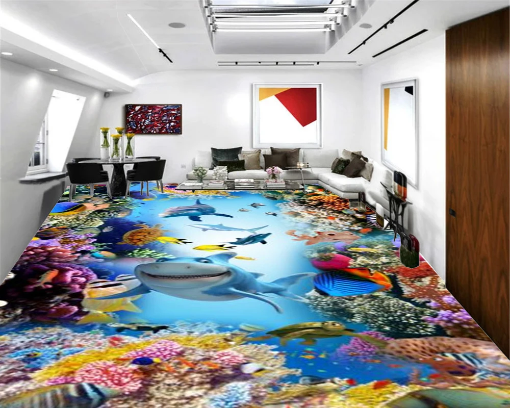 Self Adhesive 3d Floor Wallpaper Ferocious Sharks and Dolphins Colored Corals Home Decor Living Room Bedroom 3d Floor Wallpaper
Self Adhesive 3d Floor Wallpaper Ferocious Sharks and Dolphins Colored Corals Home Decor Living Room Bedroom 3d Floor Wallpaper
