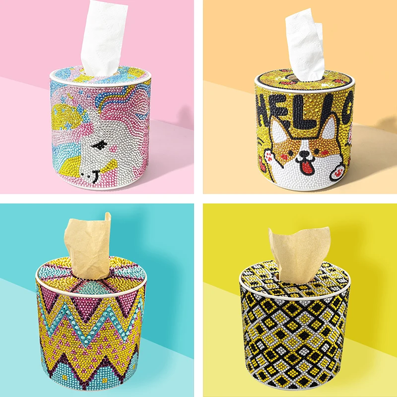 2021New Special Shape Diamond Painting Roll Cylinder Tissue Box 5D Puzzle Storage Box Cartoon Animal Diamond Cross Stitch Gift
2021New Special Shape Diamond Painting Roll Cylinder Tissue Box 5D Puzzle Storage Box Cartoon Animal Diamond Cross Stitch Gift