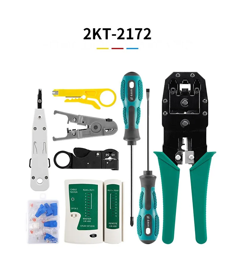 1 Pcs 2kt-2172 14 Piece Network Cable DIY Hardware Tools Network Cable Combination Installation Kit Network Cable PLIERS SET
1 Pcs 2kt-2172 14 Piece Network Cable DIY Hardware Tools Network Cable Combination Installation Kit Network Cable PLIERS SET