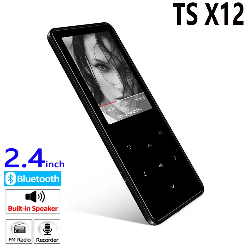 Новый оригинальный Bluetooth MP4 плеер 2 4 дюймовый экран Встроенный динамик