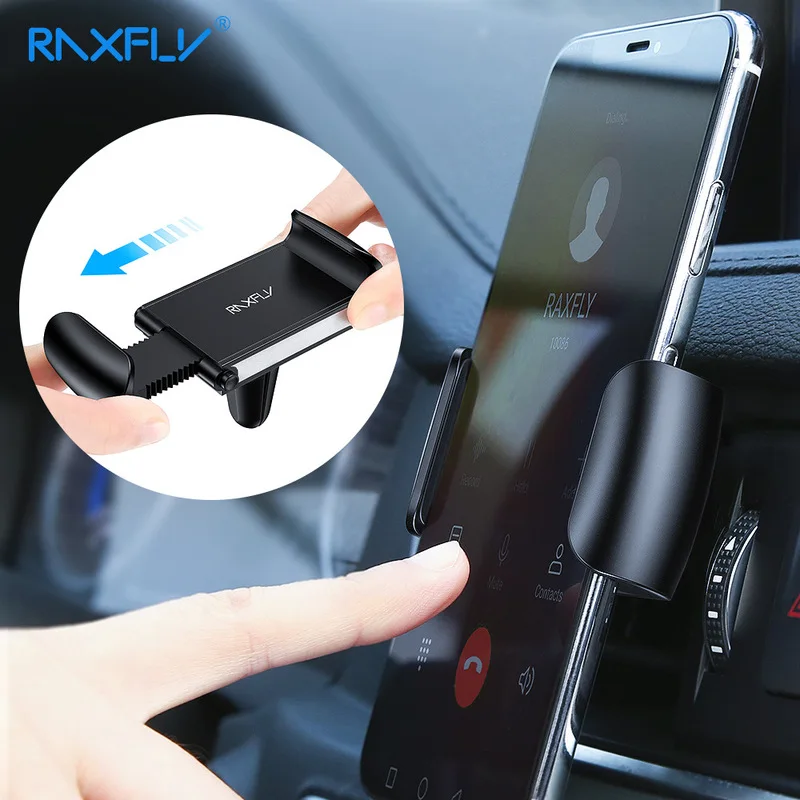 RAXFLY Car Phone Holder For iPhone X XS Max Air Vent Mount Car Holder Adjustable Holder For Phone Stand For Xiaomi Redmi Note 7
RAXFLY Car Phone Holder For iPhone X XS Max Air Vent Mount Car Holder Adjustable Holder For Phone Stand For Xiaomi Redmi Note 7