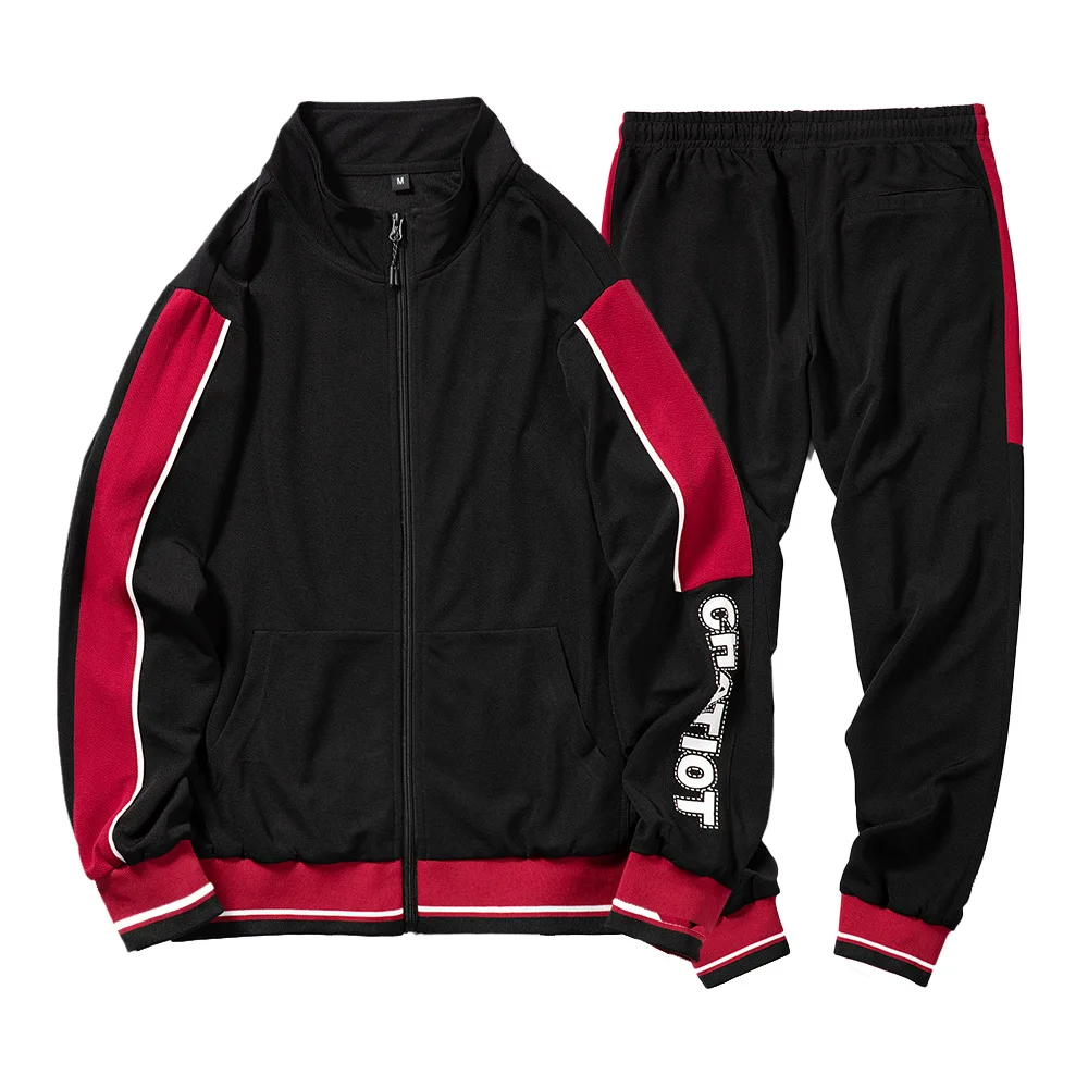 Autumn Sport Running Suits Men's Tracksuit Casual Gym Sweat Suits Male Sportswear 2 Piece Set Men Sweatshirts + Pants Streetwear 
Autumn Sport Running Suits Men's Tracksuit Casual Gym Sweat Suits Male Sportswear 2 Piece Set Men Sweatshirts + Pants Streetwear
