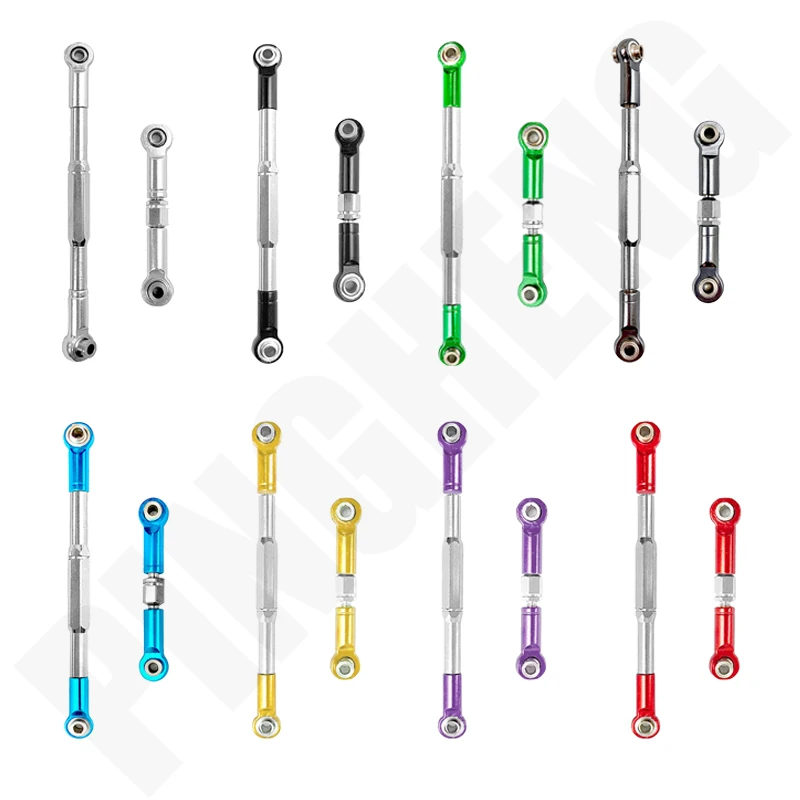 Metal Steering Tie Rod Set for WPL 1:16 B12 B14 B16 B24 B26 B36 C14 C24 C34 Q61Q60 4WD 6WD RC Car/Truck DIY Upgrade Accessories
Metal Steering Tie Rod Set for WPL 1:16 B12 B14 B16 B24 B26 B36 C14 C24 C34 Q61Q60 4WD 6WD RC Car/Truck DIY Upgrade Accessories
