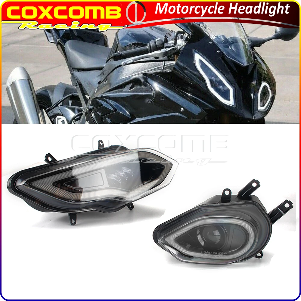 Сменная Передняя светодиодная фара в сборе для мотоцикла для BMW S1000RR 2015-2018, дневные ходовые огни ближнего/дальнего света, налобный фонарь, 1 к...
Сменная Передняя светодиодная фара в сборе для мотоцикла для BMW S1000RR 2015-2018, дневные ходовые огни ближнего/дальнего света, налобный фонарь, 1 к...