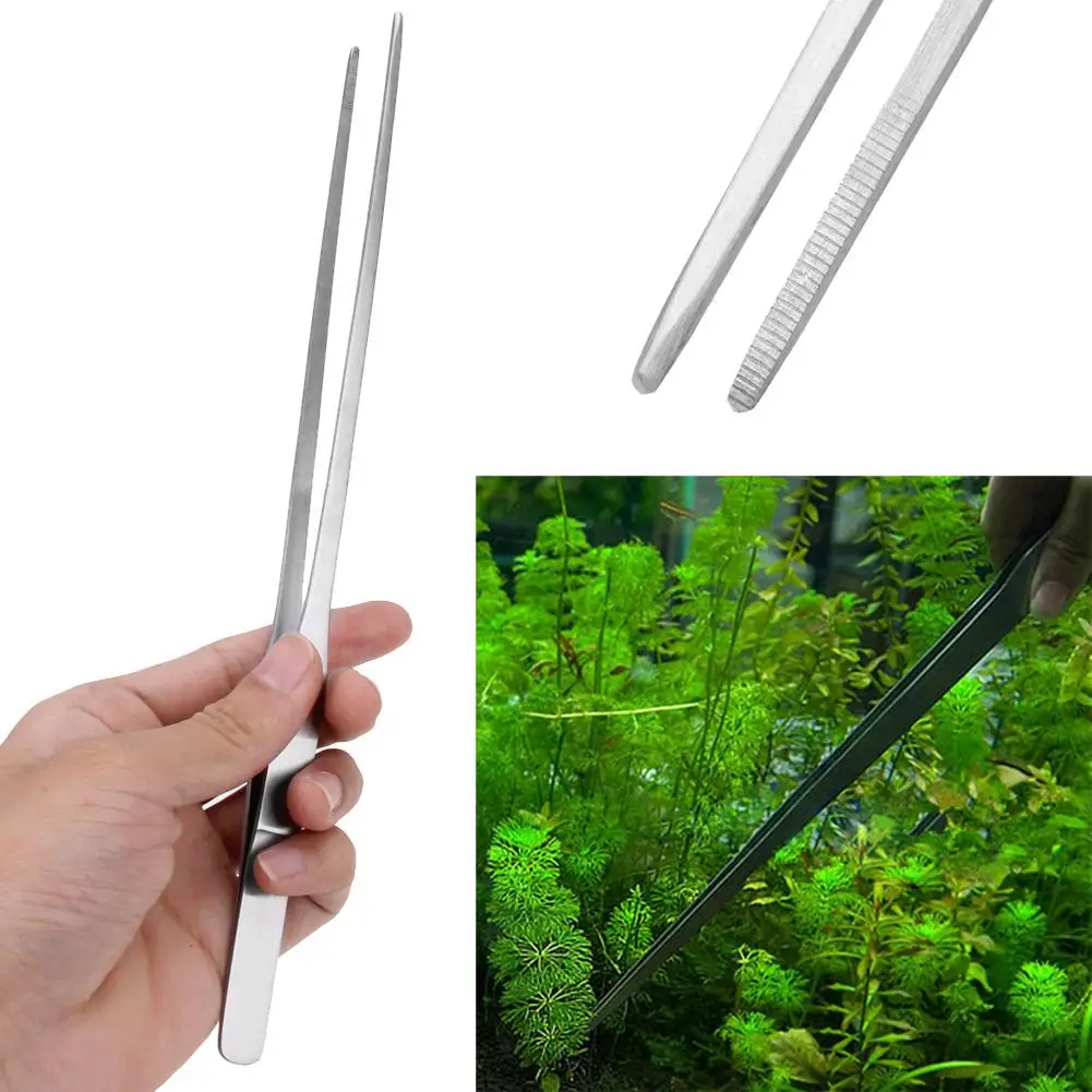 Universal 27CM Aquarium Tank Straight Curve Plant Tweezers Stainless Steel Long Tongs Plant Shrimp Reef Tank Crooked Tweezer
Universal 27CM Aquarium Tank Straight Curve Plant Tweezers Stainless Steel Long Tongs Plant Shrimp Reef Tank Crooked Tweezer