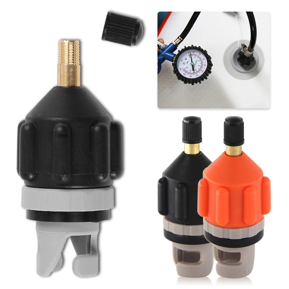 Durable Air Valve Adaptor Wear resistant Rowing Boat Air Valve Adaptor Nylon Kayak Inflatable Pump Adapter for SUP Board
Durable Air Valve Adaptor Wear resistant Rowing Boat Air Valve Adaptor Nylon Kayak Inflatable Pump Adapter for SUP Board