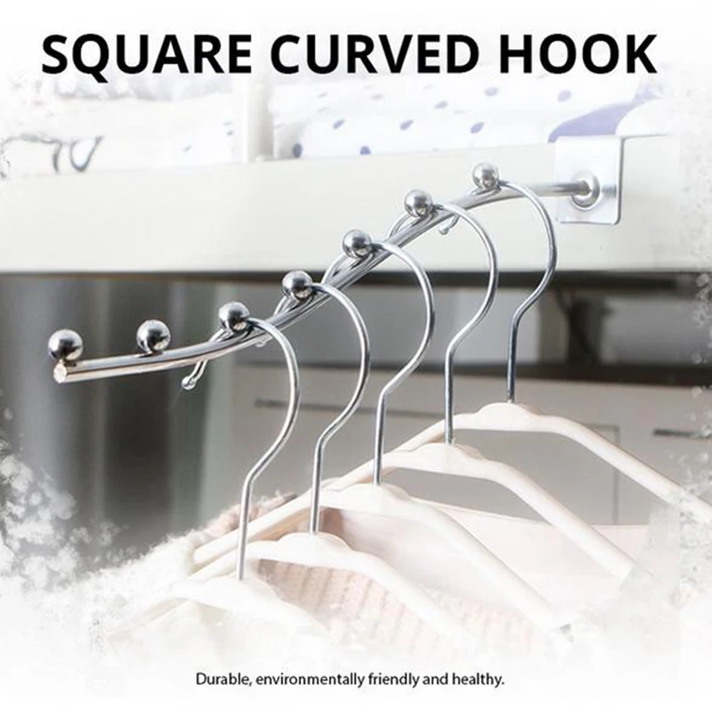Multi-node Hanging Bedside Coat Hook Bedroom Top Bedside Hanger Clothes Storage Rack Dormitory Tool S55
Multi-node Hanging Bedside Coat Hook Bedroom Top Bedside Hanger Clothes Storage Rack Dormitory Tool S55
