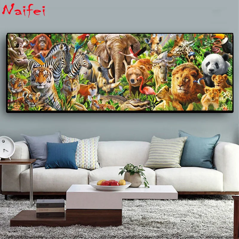Hot Sale!5D Full Square Diamond Painting zoo Diamond Mosaic animal picture of rhinestone Diamond Embroidery large kids painting
Hot Sale!5D Full Square Diamond Painting zoo Diamond Mosaic animal picture of rhinestone Diamond Embroidery large kids painting
