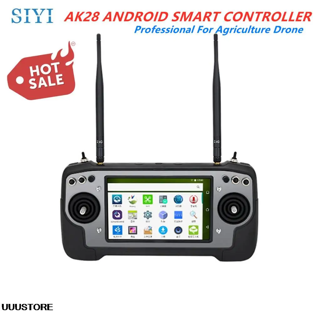 Siyi AK28 ANDROID умный контроллер радиопередатчик Datalink Videolin RC UAV 3 в 1 с ЖК-экраном для сельскохозяйственного дрона
Siyi AK28 ANDROID умный контроллер радиопередатчик Datalink Videolin RC UAV 3 в 1 с ЖК-экраном для сельскохозяйственного дрона