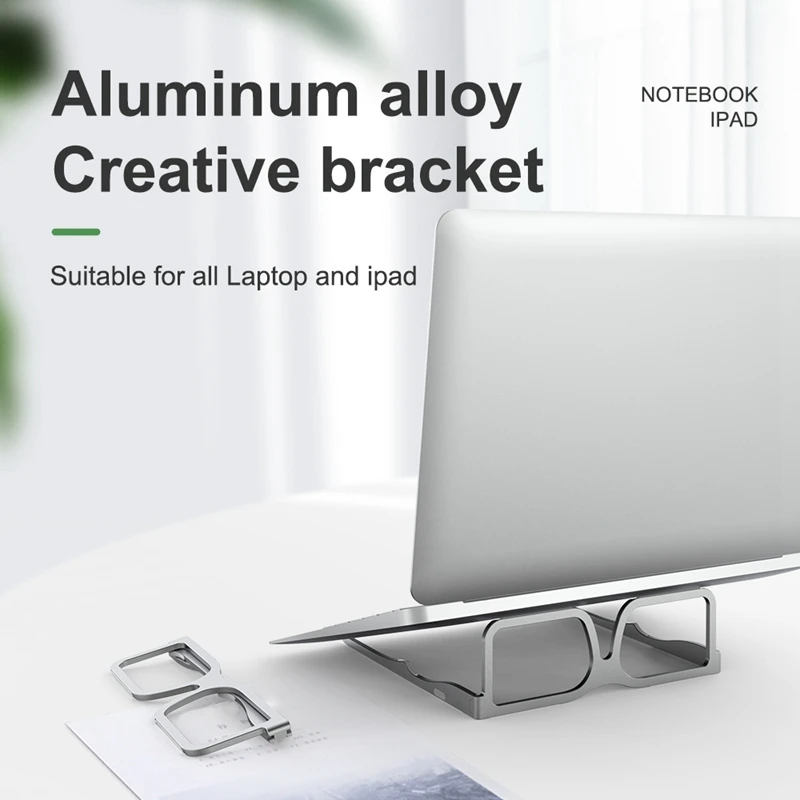 Portable Laptop Stand Glass Design Foldable Notebook Desk Stand Holder Cooling Bracket for Pro Air
Portable Laptop Stand Glass Design Foldable Notebook Desk Stand Holder Cooling Bracket for Pro Air