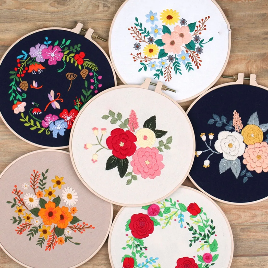 European Style Embroidery Kit Cross Stitch Flower DIY Needlework Beginners Handicraft Craft Sewing Kits Xmas Gifts Home Decor
European Style Embroidery Kit Cross Stitch Flower DIY Needlework Beginners Handicraft Craft Sewing Kits Xmas Gifts Home Decor