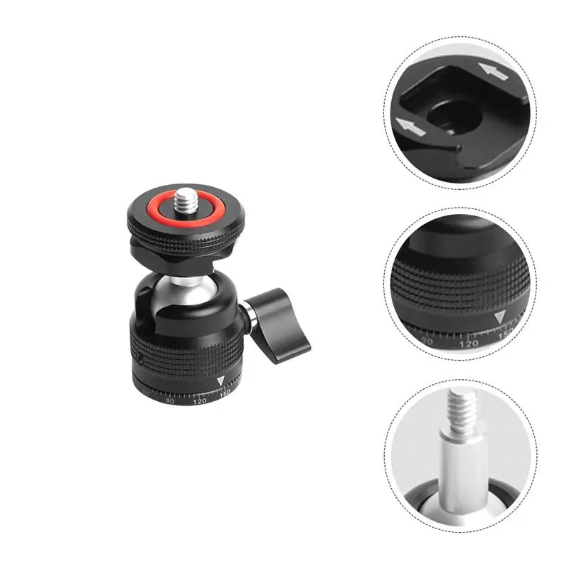 1pc 360 Degree Rotating Swivel Cold Shoe Ball Head Rack for Smart Phone Camcorders
1pc 360 Degree Rotating Swivel Cold Shoe Ball Head Rack for Smart Phone Camcorders