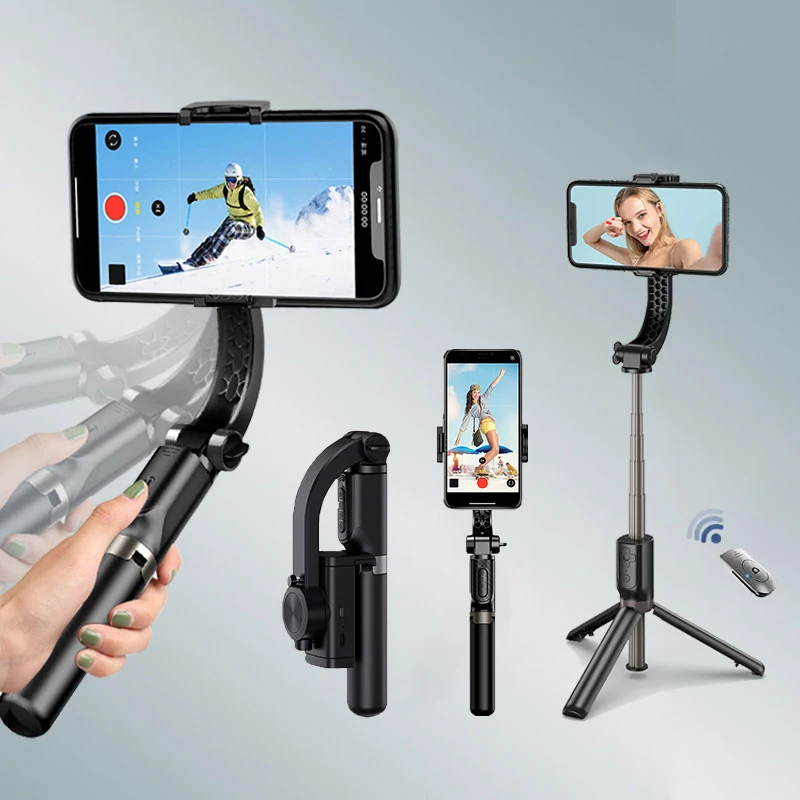Gimbal Stabilizer For Phone Automatic Balance Selfie Stick Tripod Bluetooth Compatible For Gopro Smartphone Handheld PTZ Vlog 
Gimbal Stabilizer For Phone Automatic Balance Selfie Stick Tripod Bluetooth Compatible For Gopro Smartphone Handheld PTZ Vlog