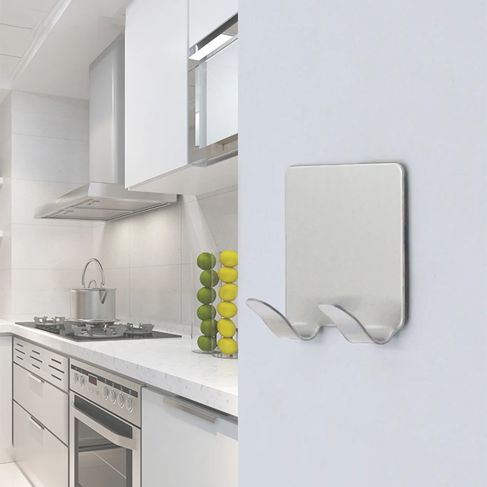 Creative Bathroom Nail-free Seamless Rack Stainless Steel Hanger Storage Rack Clothes Stand Organizer Bathroom Hook Holder
Creative Bathroom Nail-free Seamless Rack Stainless Steel Hanger Storage Rack Clothes Stand Organizer Bathroom Hook Holder