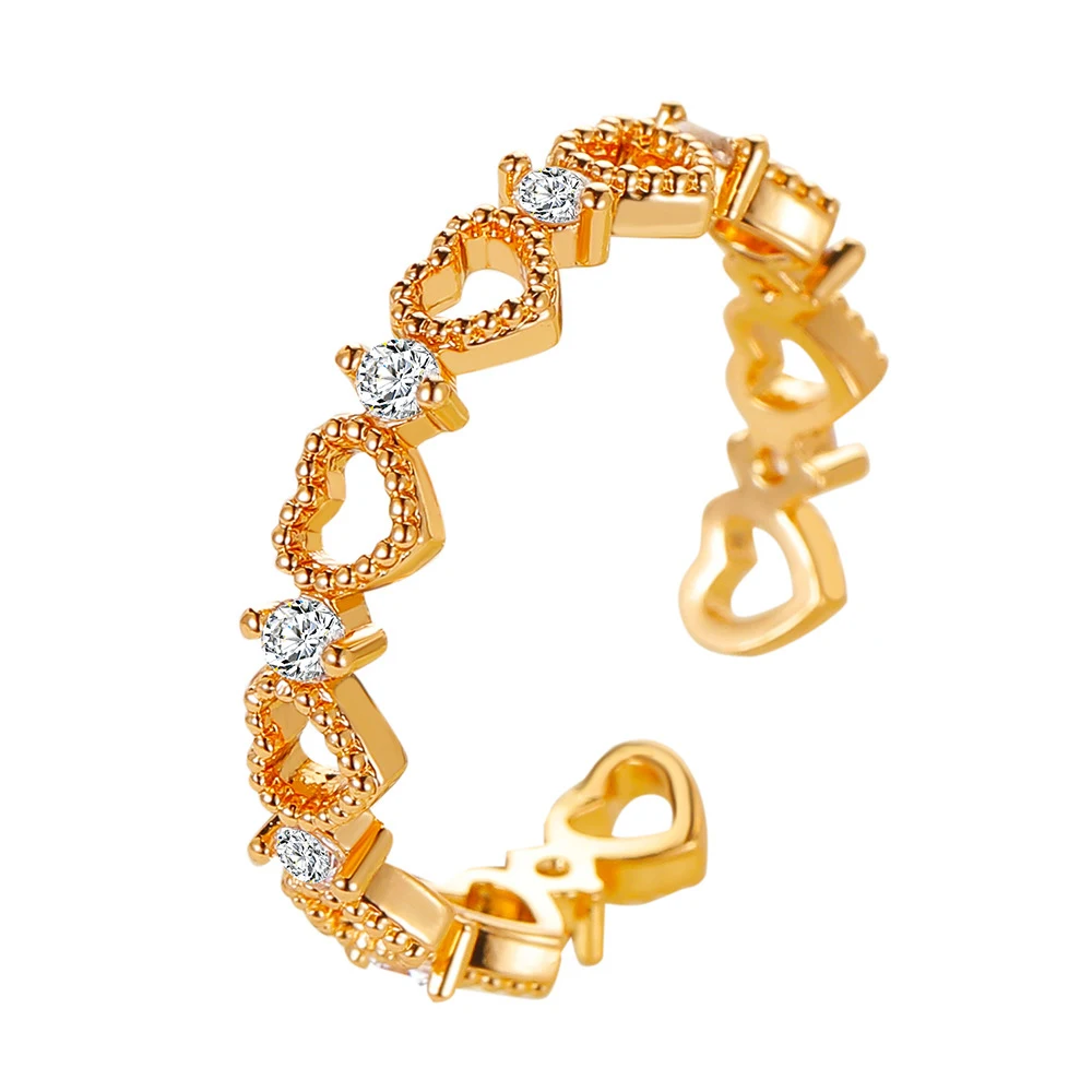 QW-JZ049 Womens Fashion Korean Rings Jewelry for Women Adjustable Open Heart Ring Gift Unusual Rings for Women 2020
QW-JZ049 Womens Fashion Korean Rings Jewelry for Women Adjustable Open Heart Ring Gift Unusual Rings for Women 2020