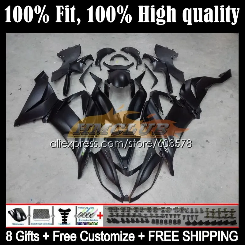 Body For KAWASAKI NINJA ZX 6R 636 ZX-6R 106CL.8 ZX6R 13 14 15 16 17 18 ZX636 2013 2014 2015 2016 2017 2018 Fairing Flat black
Body For KAWASAKI NINJA ZX 6R 636 ZX-6R 106CL.8 ZX6R 13 14 15 16 17 18 ZX636 2013 2014 2015 2016 2017 2018 Fairing Flat black