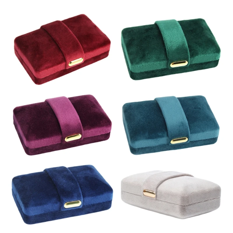 N58F Wedding Jewelry Storage Case Amazing Multicolor Velvet Ring Earring Organizer
N58F Wedding Jewelry Storage Case Amazing Multicolor Velvet Ring Earring Organizer