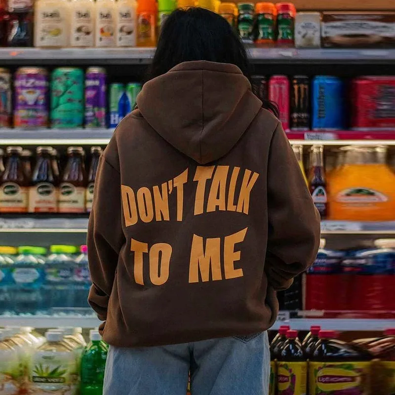 2021 Street Style Urban Leisure Hoodie Hoodie Headcover Back Letter Printed Sweatshirt Women Harajuku Hoodie
2021 Street Style Urban Leisure Hoodie Hoodie Headcover Back Letter Printed Sweatshirt Women Harajuku Hoodie