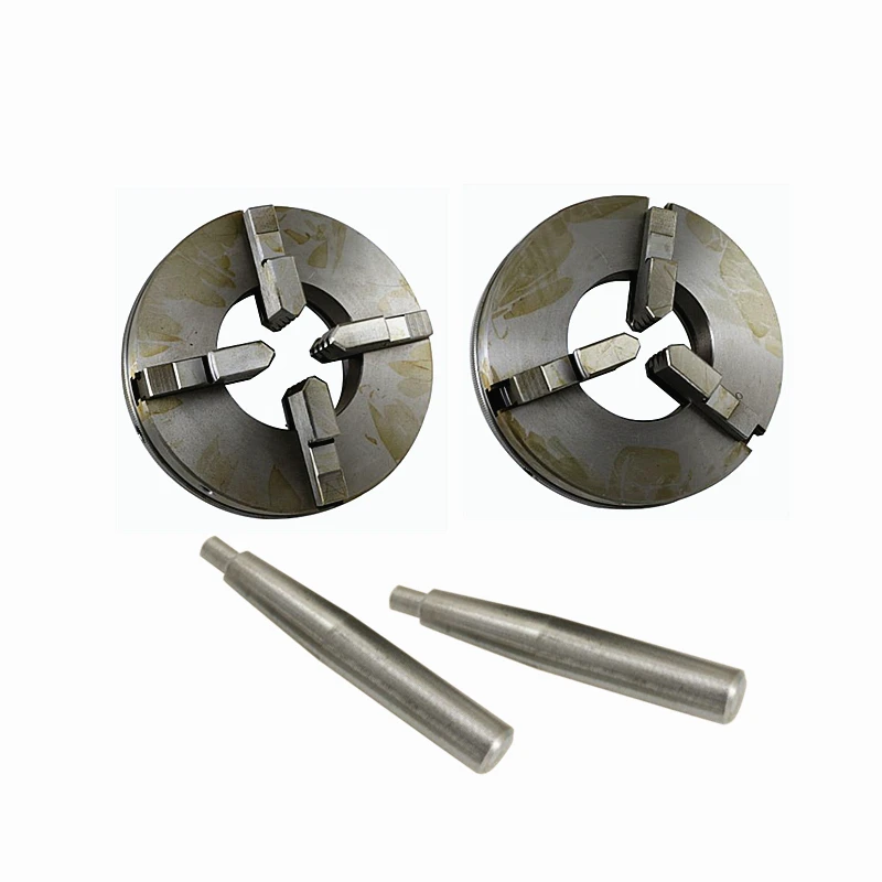 CNC Wood Lathe Chuck 3 Jaw 4 50/65/80/90mm Manual Self-centering for DIY Metal Router Engraver Tools Kit | Инструменты