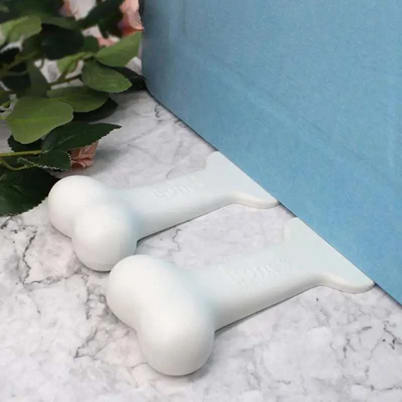 Bone Shape Luminous Door Stopper Non Perforated PVC Door Suction Bedroom Door Movable Thickened Collision Avoidance 
Bone Shape Luminous Door Stopper Non Perforated PVC Door Suction Bedroom Door Movable Thickened Collision Avoidance