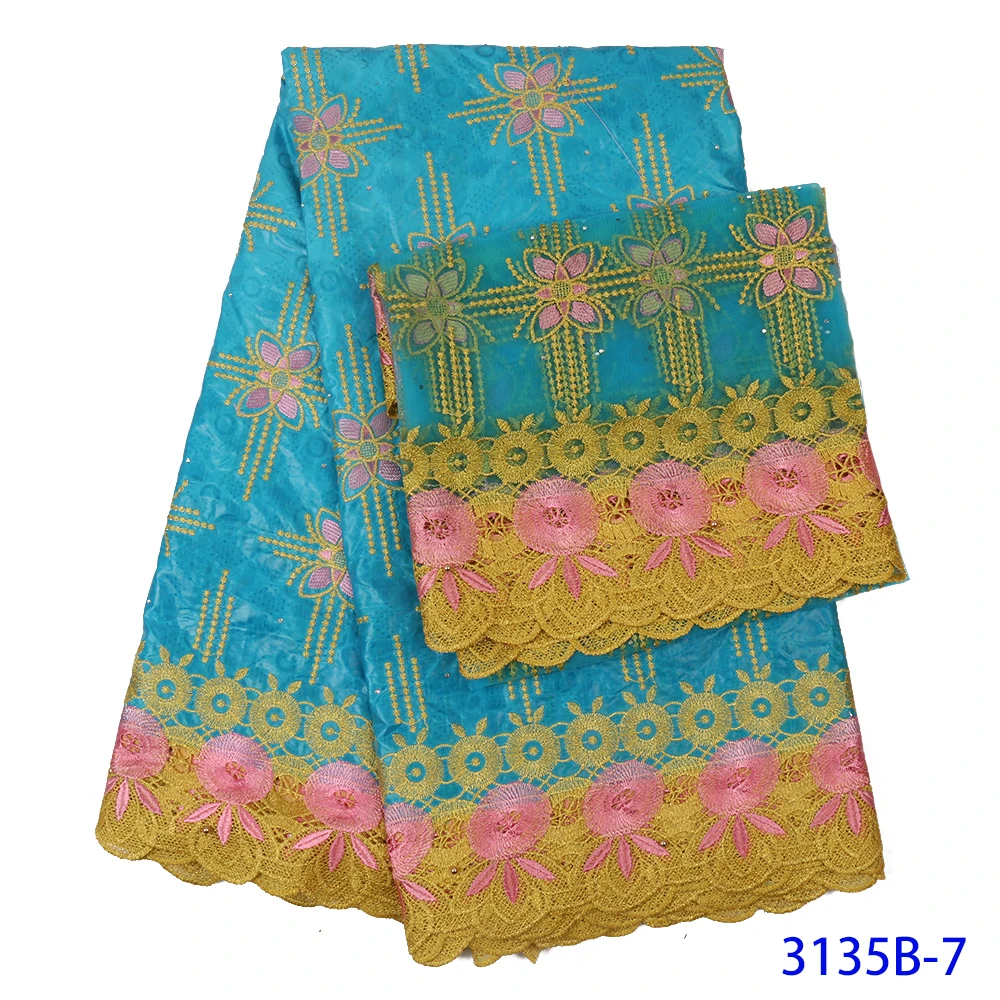 Nigerian Brocade Water Soluble Lace For Men And Women 2020 High Quality African Wax Embroidery Lace Fabric With Stones AMY3135B 
Nigerian Brocade Water Soluble Lace For Men And Women 2020 High Quality African Wax Embroidery Lace Fabric With Stones AMY3135B
